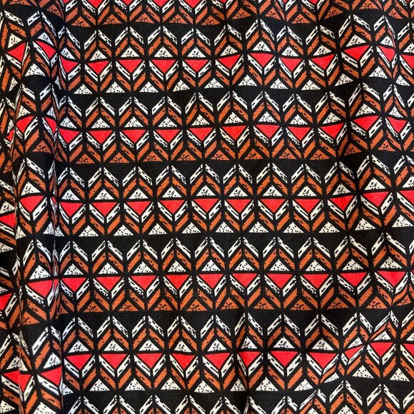 Anthropologie Neeru Kumar Farya Tiered Maxi Skirt Women's XS Geometric - Picture 16 of 16